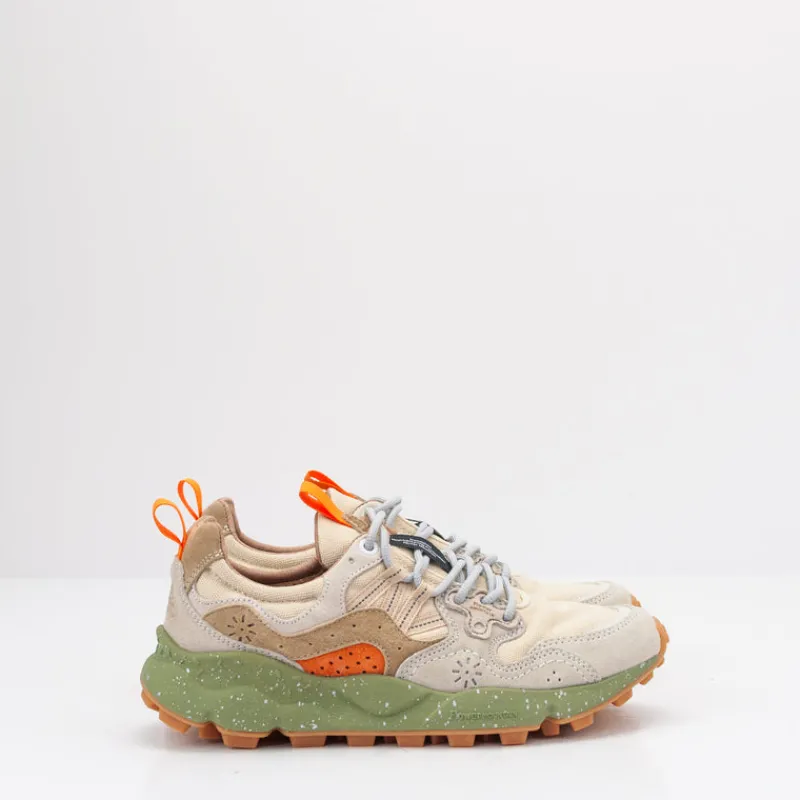 Mujer FLOWER MOUNTAIN Zapatillas Deportivas-ZAPATILLA - - YAMANO 3 UNI SUEDE CANVAS MILK BEIGE