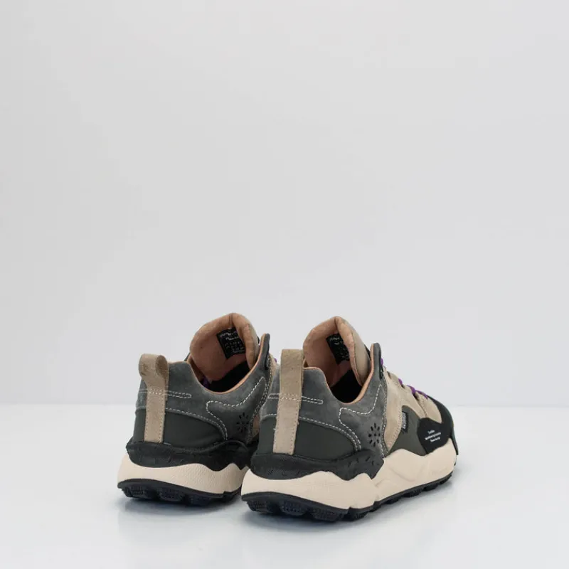 Mujer FLOWER MOUNTAIN Zapatillas Deportivas-ZAPATILLA - - BACK COUNTRY UNI SUEDE VINTAGE NYLON GREY ANTHRACITE