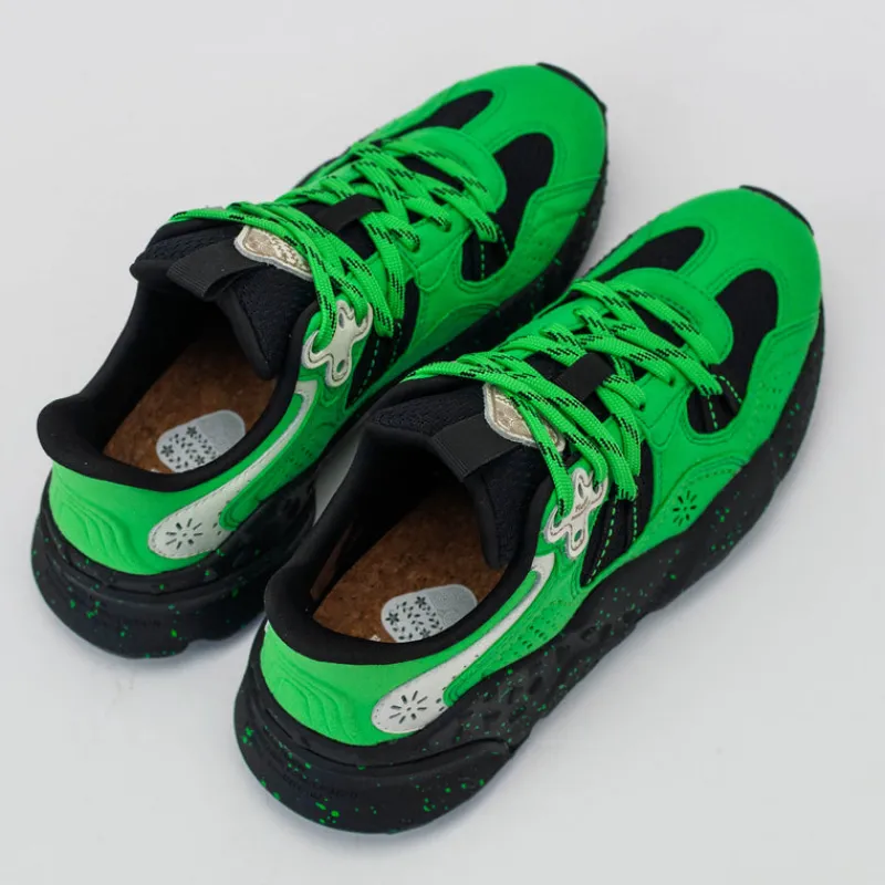 Mujer FLOWER MOUNTAIN Zapatillas Deportivas-ZAPATILLA - - TIGER HILL UNI GREEN ANTHRACITE