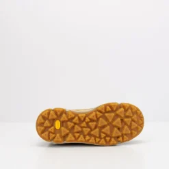 Hombre FLOWER MOUNTAIN Zapatillas Deportivas-ZAPATILLA - - IWANO 2 UNI SUEDE NYLON BLACK COGNAC YELLOW