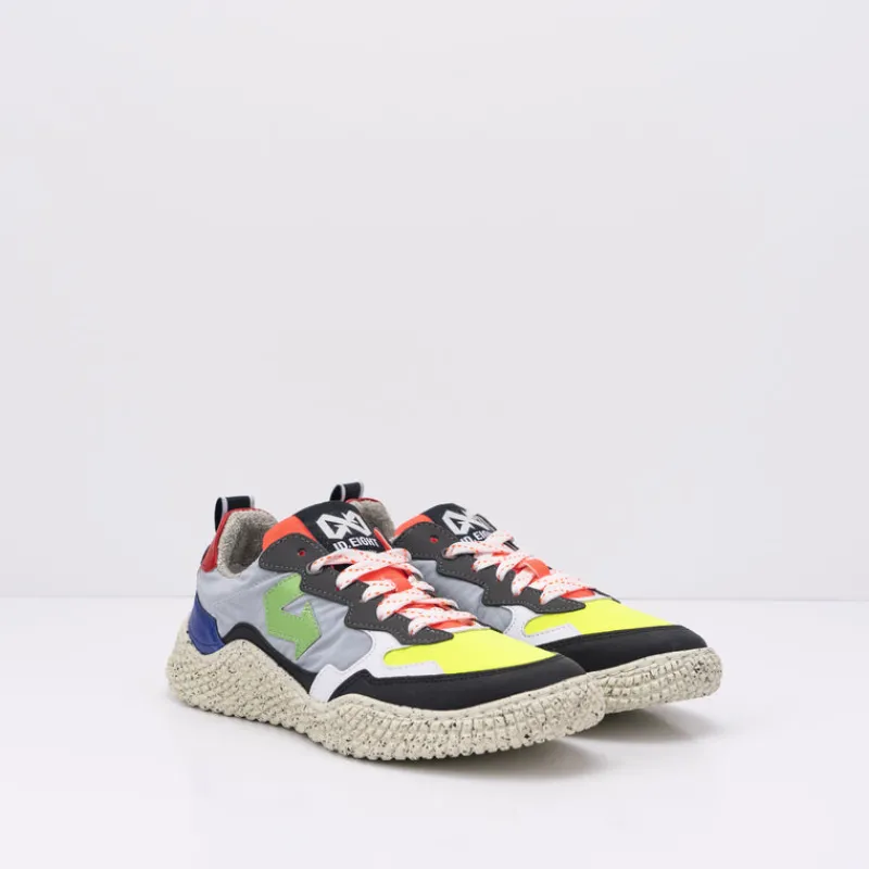 Hombre ID EIGHT Zapatillas Deportivas-ZAPATILLA - - HANA DARK MIX SQUARE HOMBRE