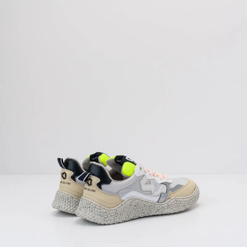 Mujer ID EIGHT Zapatillas Deportivas-ZAPATILLA - - HANA WHITE CRINKLE