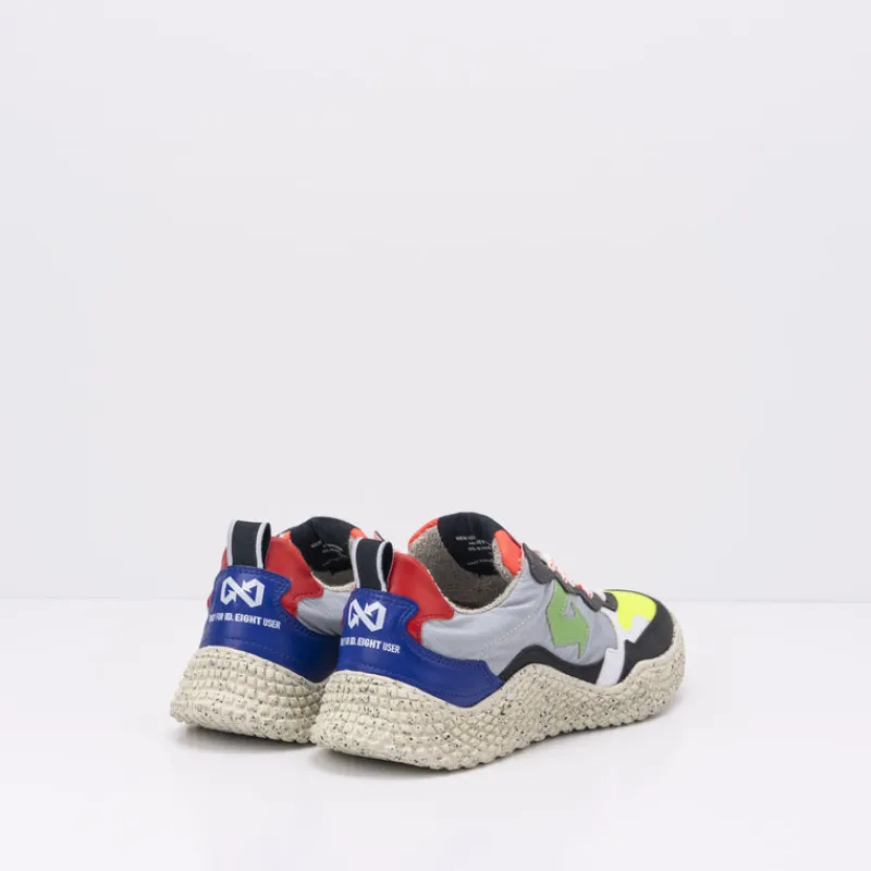 Hombre ID EIGHT Zapatillas Deportivas-ZAPATILLA - - HANA DARK MIX SQUARE HOMBRE