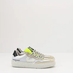 Mujer ID EIGHT Zapatillas Deportivas-ZAPATILLA - - URIDURI WHITE CRINKLE