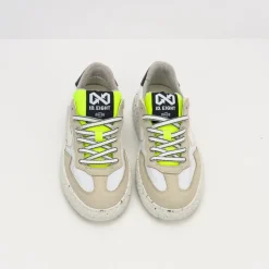 Mujer ID EIGHT Zapatillas Deportivas-ZAPATILLA - - URIDURI WHITE CRINKLE