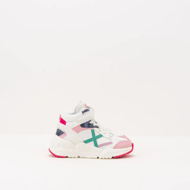 MUNICH Zapatillas Deportivas-ZAPATILLA - - MINI TRACK VCO BLANCA 24 A 32