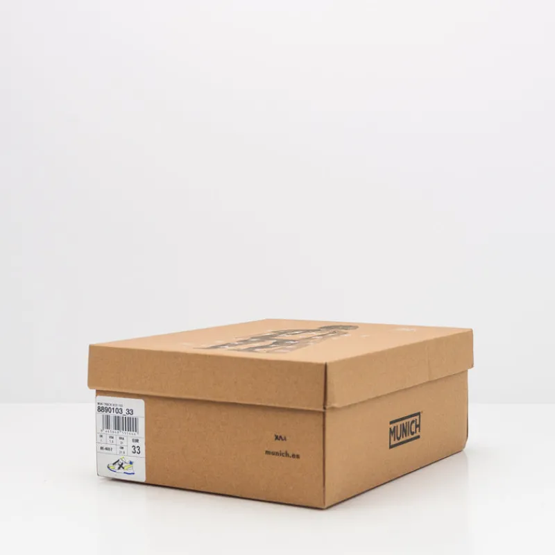 MUNICH Zapatillas Deportivas-ZAPATILLA - - MINI TRACK VCO 103 BLANCO DE 24 A 34