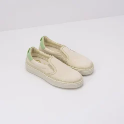 Mujer OA NON FASHION Zapatillas Deportivas-ZAPATILLA - - A84 MIX WHITE VERDE JEANS