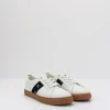 Mujer RALPH LAUREN Zapatillas Deportivas-ZAPATILLA - POLO - JANSON II SNEAKERS LOW TOP LACE SNOW WHITE BLACK