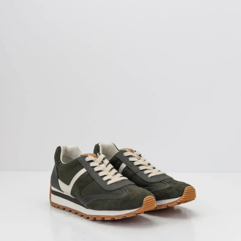 Mujer RALPH LAUREN Zapatillas Deportivas-ZAPATILLA - POLO - DANI SNEAKERS LOW TOP LACE DARK OLIVE