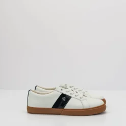 Mujer RALPH LAUREN Zapatillas Deportivas-ZAPATILLA - POLO - JANSON II SNEAKERS LOW TOP LACE SNOW WHITE BLACK