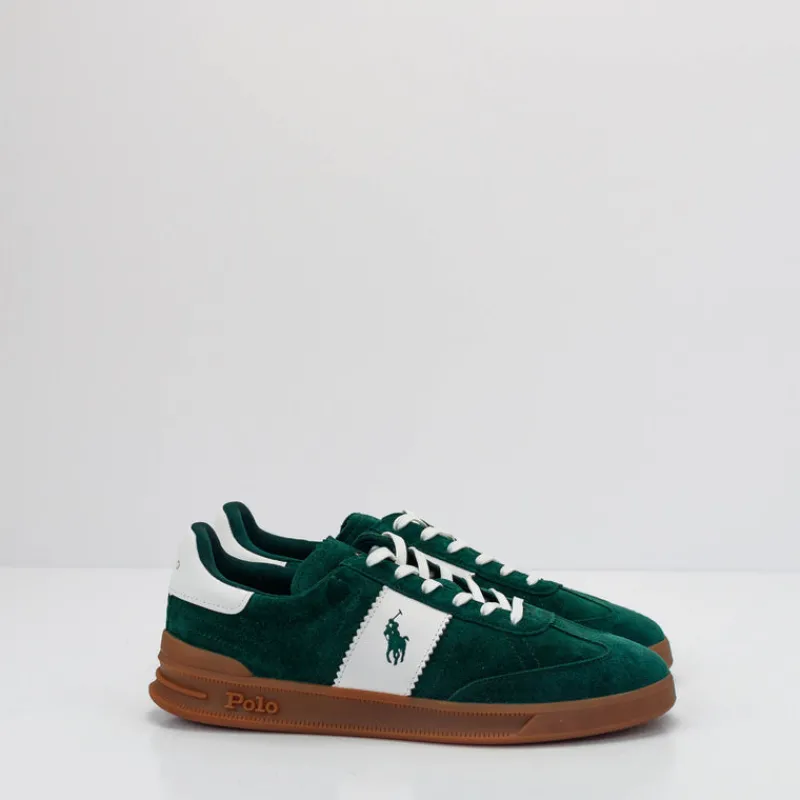 Hombre RALPH LAUREN Zapatillas Deportivas-ZAPATILLA - POLO - HRT AERA PP SNEAKERS LOW TOP LACE FOREST