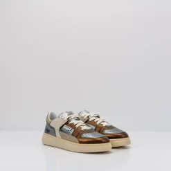 Mujer RUN OF Zapatillas Deportivas-ZAPATILLA - - LOW METAL FAMILY BRONZE 70099