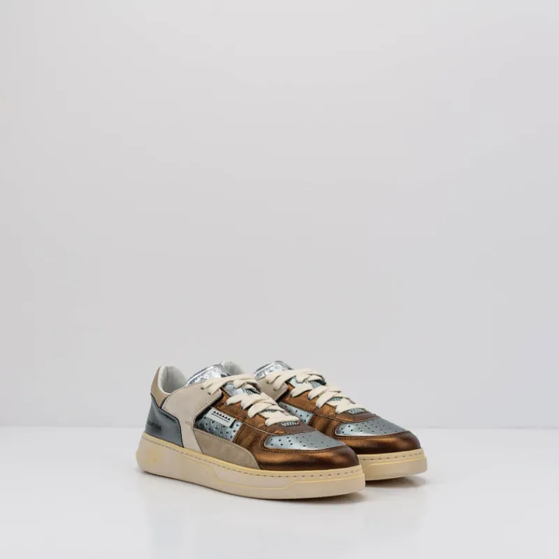 Mujer RUN OF Zapatillas Deportivas-ZAPATILLA - - LOW METAL FAMILY BRONZE 70099