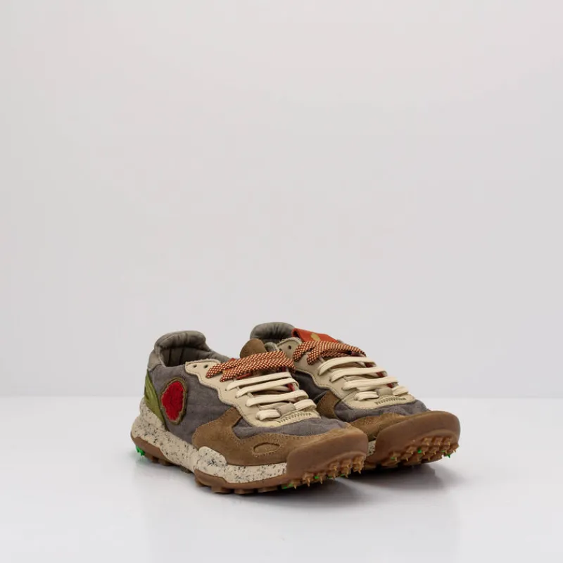Hombre SATORISAN Zapatillas Deportivas-ZAPATILLA - - CHACRONA LINEN FADED CHESTNUT