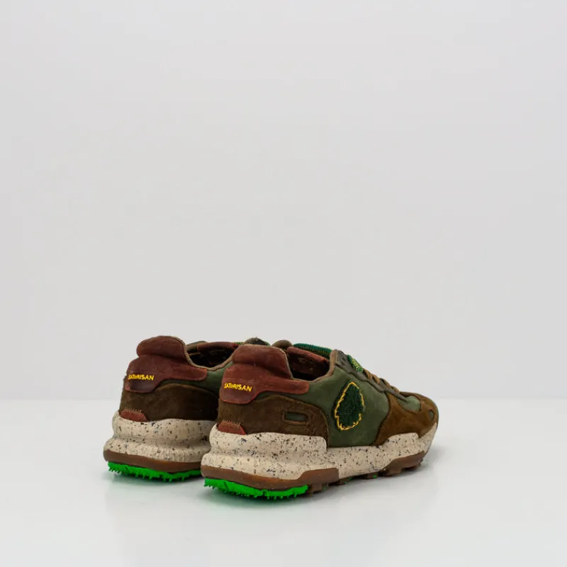 Hombre SATORISAN Zapatillas Deportivas-ZAPATILLA - - CHACRONA PREMIUM DARK GREEN