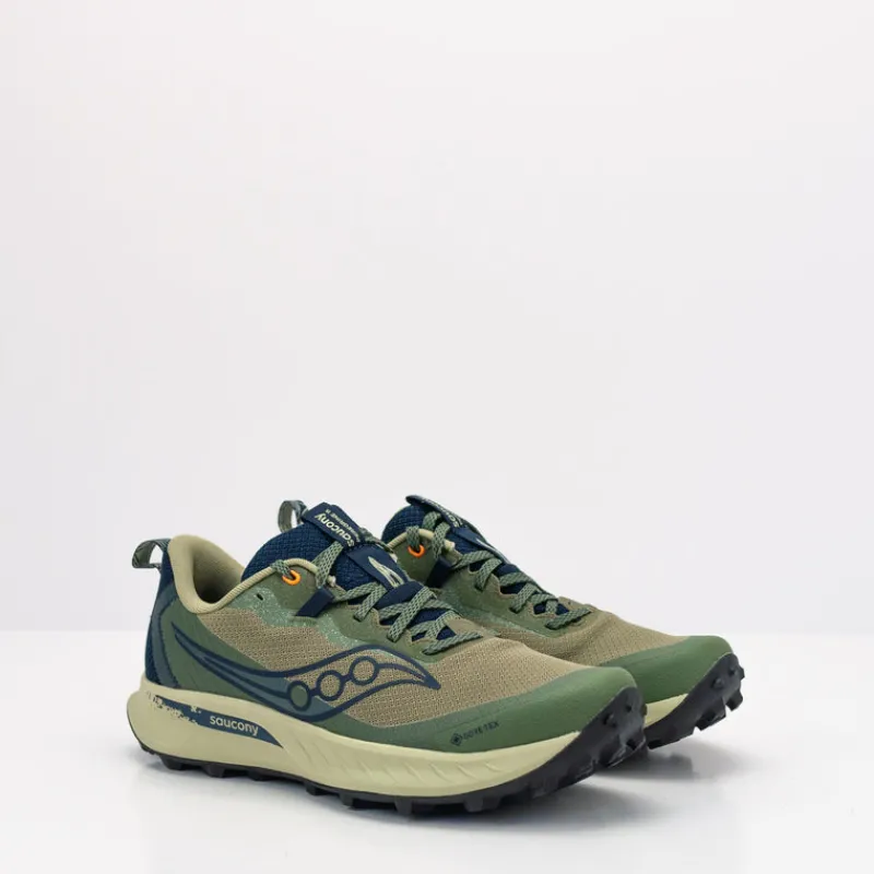 Hombre SAUCONY Zapatillas Deportivas-ZAPATILLA - - PEREGRINE 15 GTX HEMLOCK NAVY
