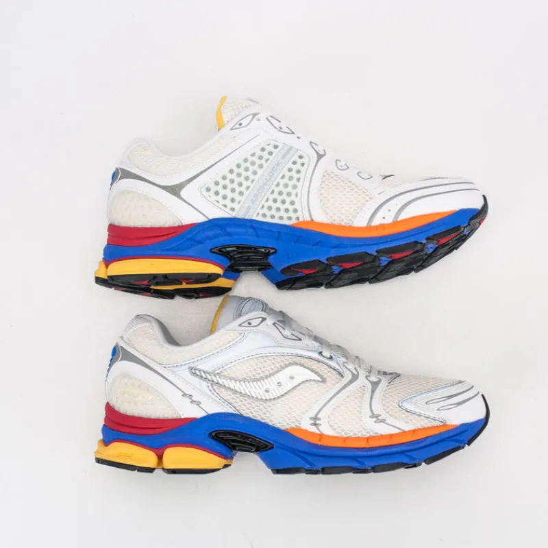 Mujer SAUCONY Zapatillas Deportivas-ZAPATILLA - - PROGRID TRIUMPH 4 WHITE MULTICOLOR