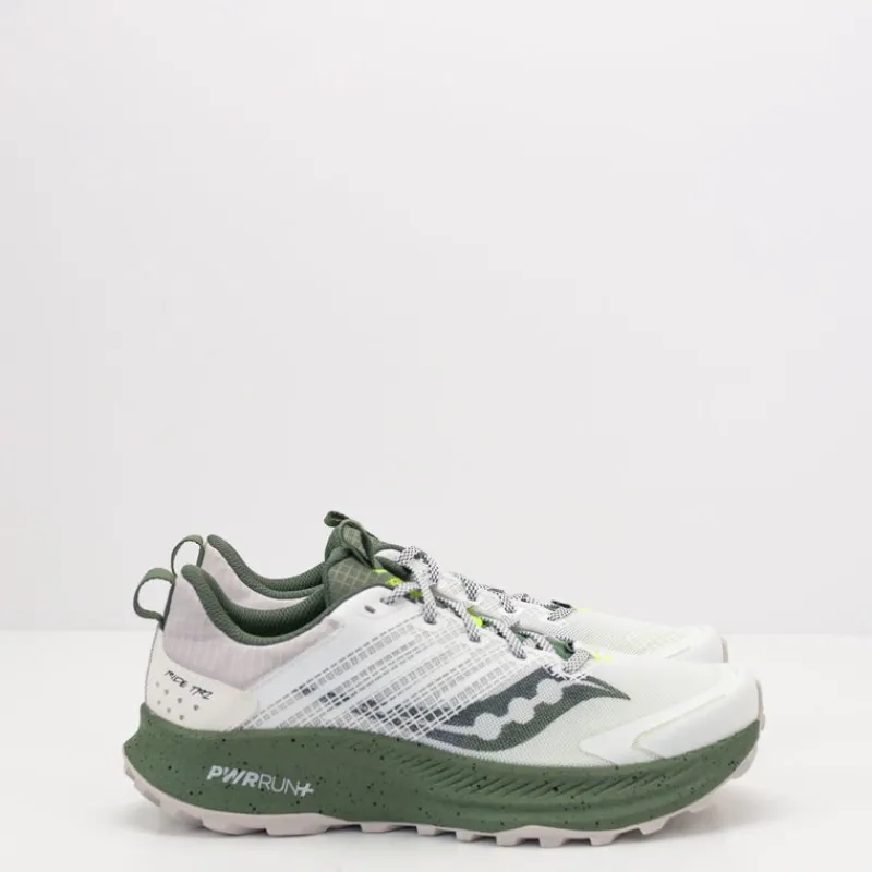 Hombre SAUCONY Zapatillas Deportivas-ZAPATILLA - - RIDE TR2 WHITE OLIVINE