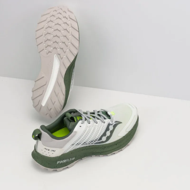 Hombre SAUCONY Zapatillas Deportivas-ZAPATILLA - - RIDE TR2 WHITE OLIVINE