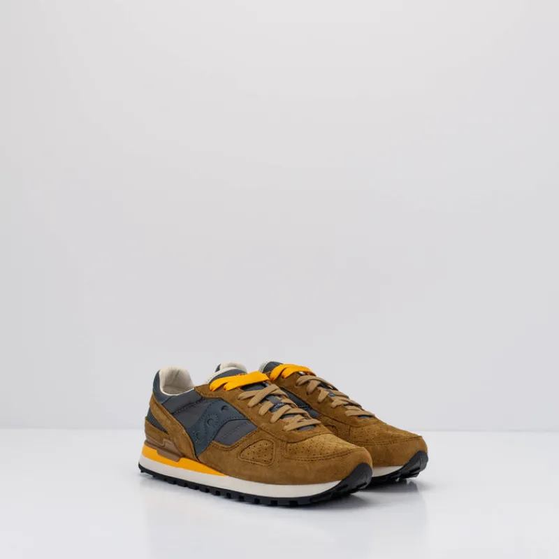 Hombre SAUCONY Zapatillas Deportivas-ZAPATILLA - - SHADOW ORIGINAL TAN GREY