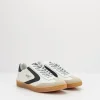 Hombre VALSPORT Zapatillas Deportivas-ZAPATILLA - - OLIMPIA LEATHER SUEDE BIANCO NERO