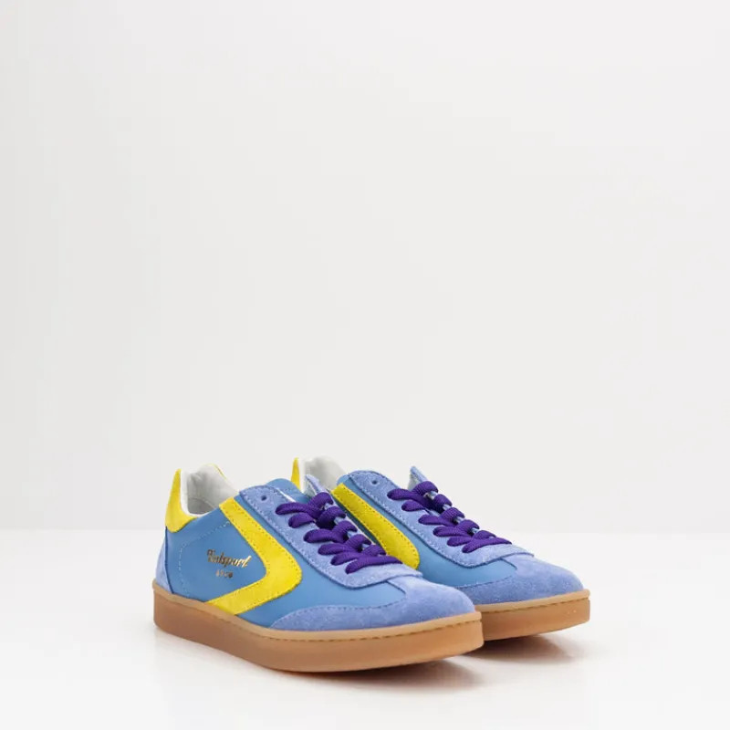 Mujer VALSPORT Zapatillas Deportivas-ZAPATILLA - - OLIMPIA LEATHER SUEDE LILLA GIALLO