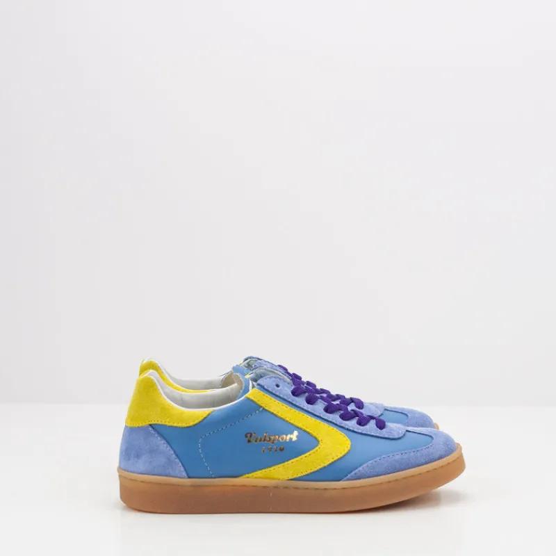 Mujer VALSPORT Zapatillas Deportivas-ZAPATILLA - - OLIMPIA LEATHER SUEDE LILLA GIALLO