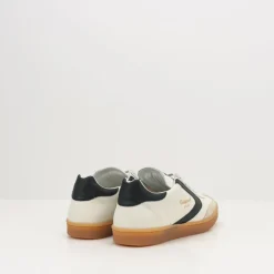 Hombre VALSPORT Zapatillas Deportivas-ZAPATILLA - - OLIMPIA LEATHER SUEDE BIANCO NERO