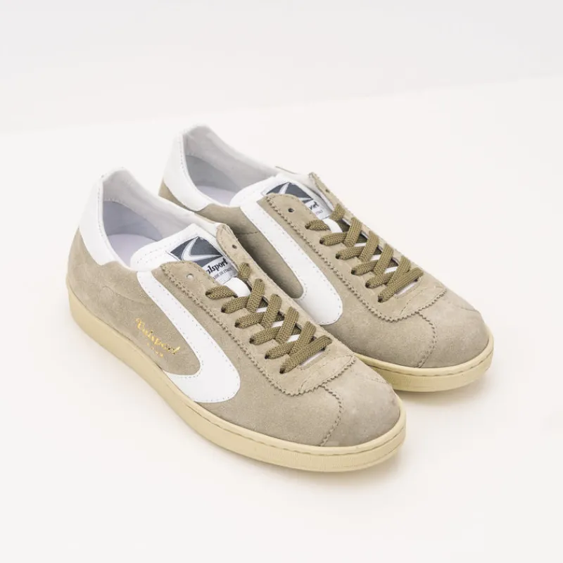 Hombre VALSPORT Zapatillas Deportivas-ZAPATILLA - - OLIMPIA SUEDE EARTH BIANCO VOSMG0401
