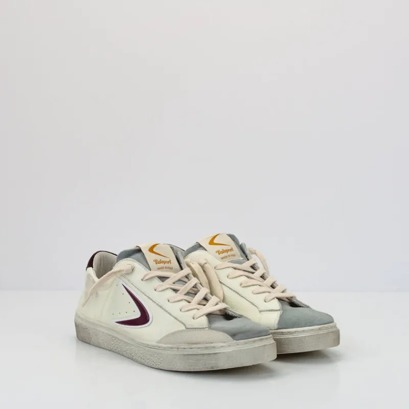 Hombre VALSPORT Zapatillas Deportivas-ZAPATILLA - - OLLIE GOOFY BIANCO BORDEAUX VOR2597U