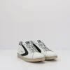 Hombre VALSPORT Zapatillas Deportivas-ZAPATILLA - - TOURNAMENT NAPPA SUEDE BIANCO NERO VT1244M