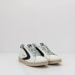 Hombre VALSPORT Zapatillas Deportivas-ZAPATILLA - - TOURNAMENT NAPPA SUEDE BIANCO NERO VT1244M