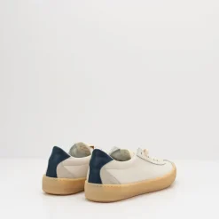 Hombre VALSPORT Zapatillas Deportivas-ZAPATILLA - - VALLE LEATHER SUEDE BIANCO BLU