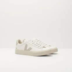 Mujer VEJA Zapatillas Deportivas-ZAPATILLA - - CAMPO CHROMEFREE LEATHER WHITE NATURAL CP052429