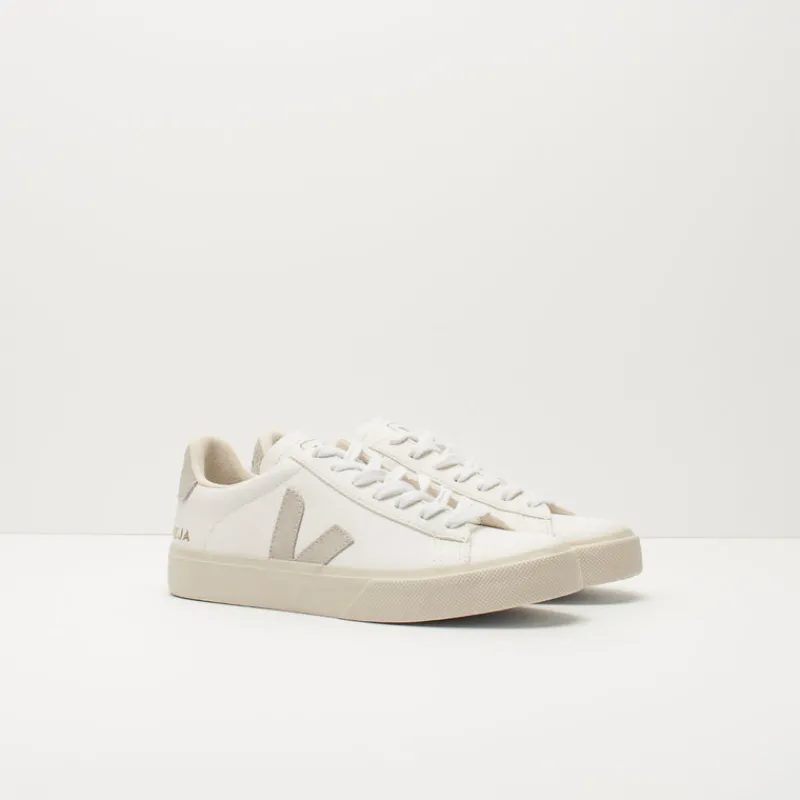 Mujer VEJA Zapatillas Deportivas-ZAPATILLA - - CAMPO CHROMEFREE LEATHER WHITE NATURAL CP052429