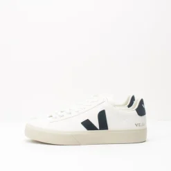 Mujer VEJA Zapatillas Deportivas-ZAPATILLA - - CAMPO CHROMEFREE LEATHER EXTRA WHITE BLACK CP051537