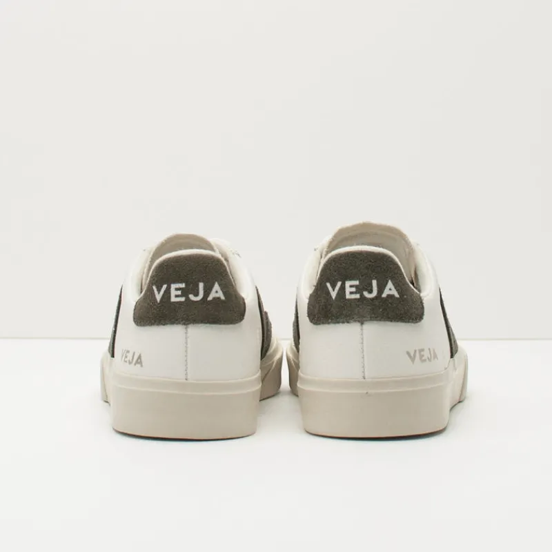 Mujer VEJA Zapatillas Deportivas-ZAPATILLA - - CAMPO CHROMEFREE LEATHER EXTRA WHITE KAKI CP052347