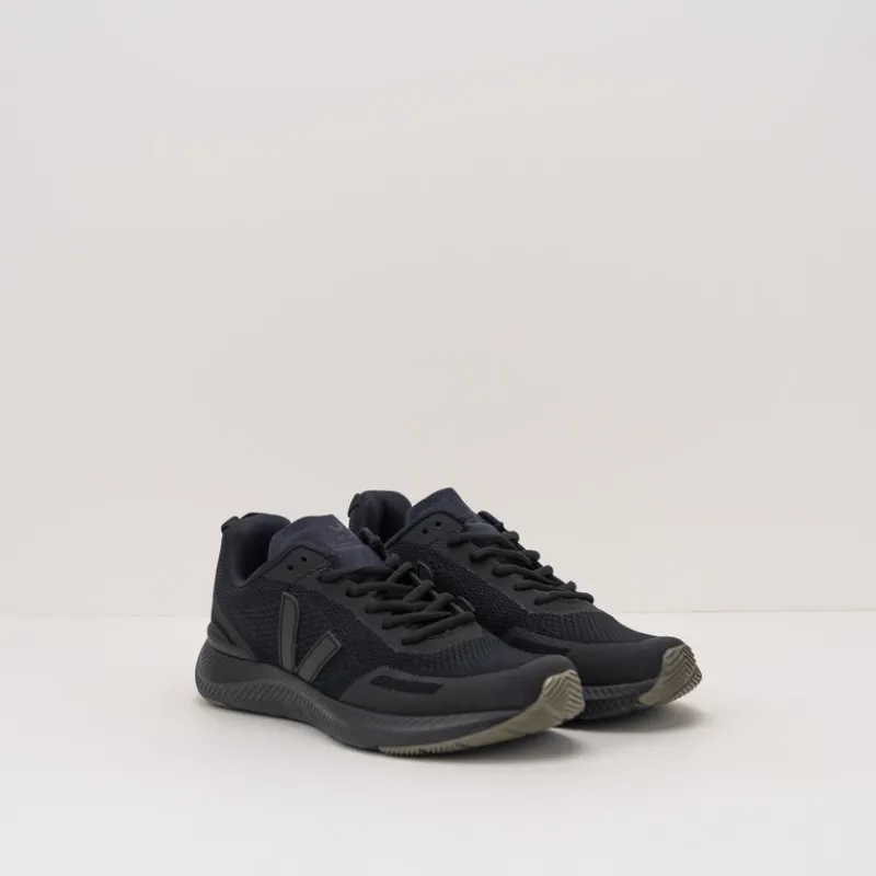 Mujer VEJA Zapatillas Deportivas-ZAPATILLA - - IMPALA ENG-MESH FULL BLACK KAKI