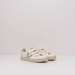 Mujer VEJA Zapatillas Deportivas-ZAPATILLA - - RECIFE CHROMEFREE LEATHER WHITE MATCHA RC0592878