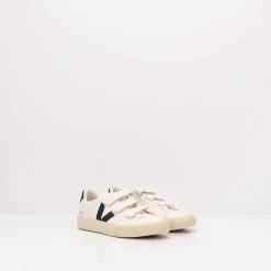 Mujer VEJA Zapatillas Deportivas-ZAPATILLA - - RECIFE CHROMEFREE LEATHER WHITE BLACK RC052790