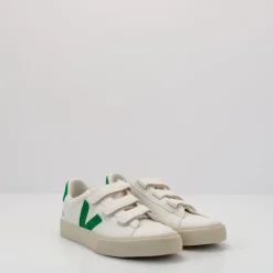 Mujer VEJA Zapatillas Deportivas-ZAPATILLA - - RECIFE LEATHER WHITE EMERAUDE RC0503697A
