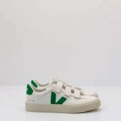 Mujer VEJA Zapatillas Deportivas-ZAPATILLA - - RECIFE LEATHER WHITE EMERAUDE RC0503697A
