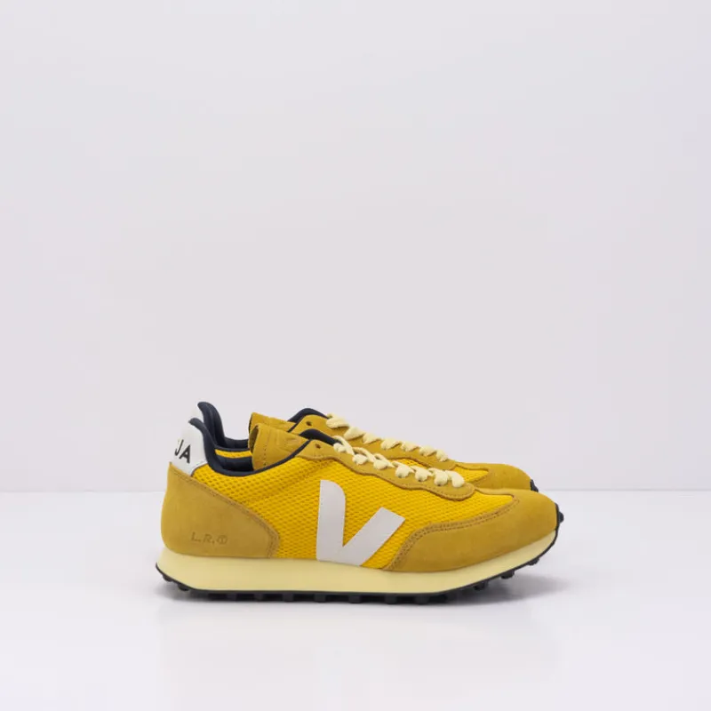 Mujer VEJA Zapatillas Deportivas-ZAPATILLA - - RIO BRANCO ALVEOMESH OURO WHITE RB1803157