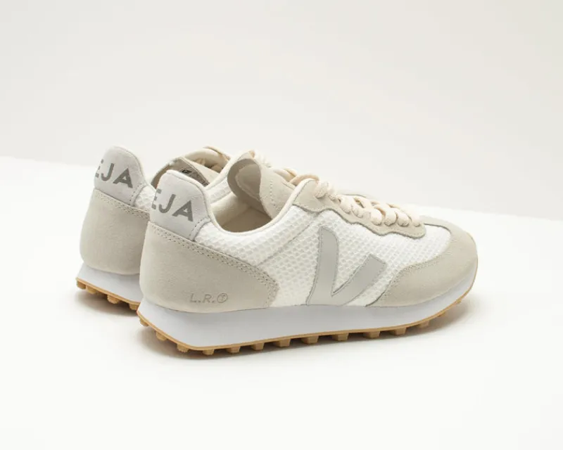 Mujer VEJA Zapatillas Deportivas-ZAPATILLA - - RIO BRANCO ALVEOMESH WHITE PIERRE NATURAL RB012382