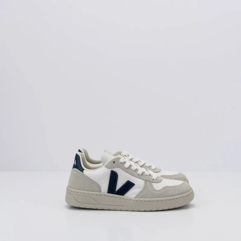 Mujer VEJA Zapatillas Deportivas-ZAPATILLA - - V-10 B-MESH WHITE NAUTICO VX011380