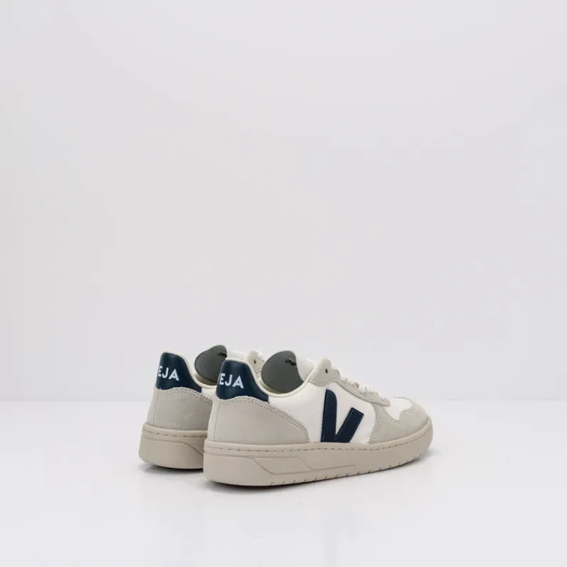 Mujer VEJA Zapatillas Deportivas-ZAPATILLA - - V-10 B-MESH WHITE NAUTICO VX011380