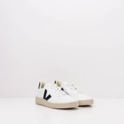 Hombre VEJA Zapatillas Deportivas-ZAPATILLA - - V-10 CWL WHITE BLACK VX072901 HOMBRE