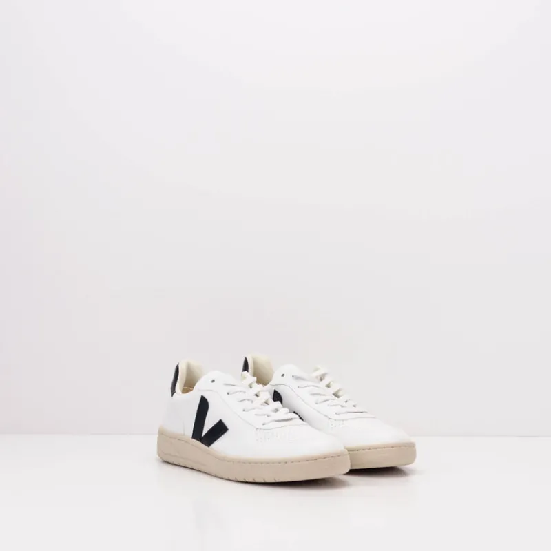 Hombre VEJA Zapatillas Deportivas-ZAPATILLA - - V-10 CWL WHITE BLACK VX072901 HOMBRE