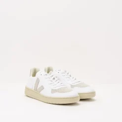 Mujer VEJA Zapatillas Deportivas-ZAPATILLA - - V-10 CWL WHITE NATURAL VX0702797A